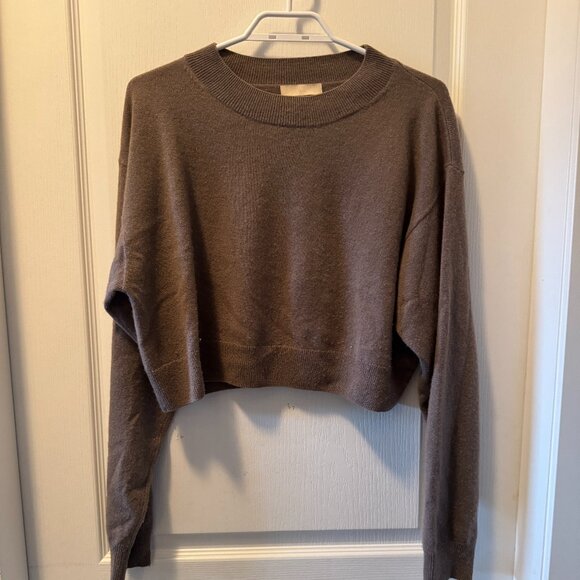 H&M cashmere cropped sweater - Picture 1 of 3